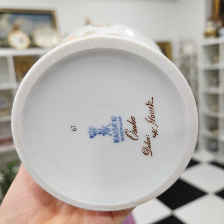 Luxuriöse Porzellanvase aus der Kollektion Osaka von Kaiser, Designer –