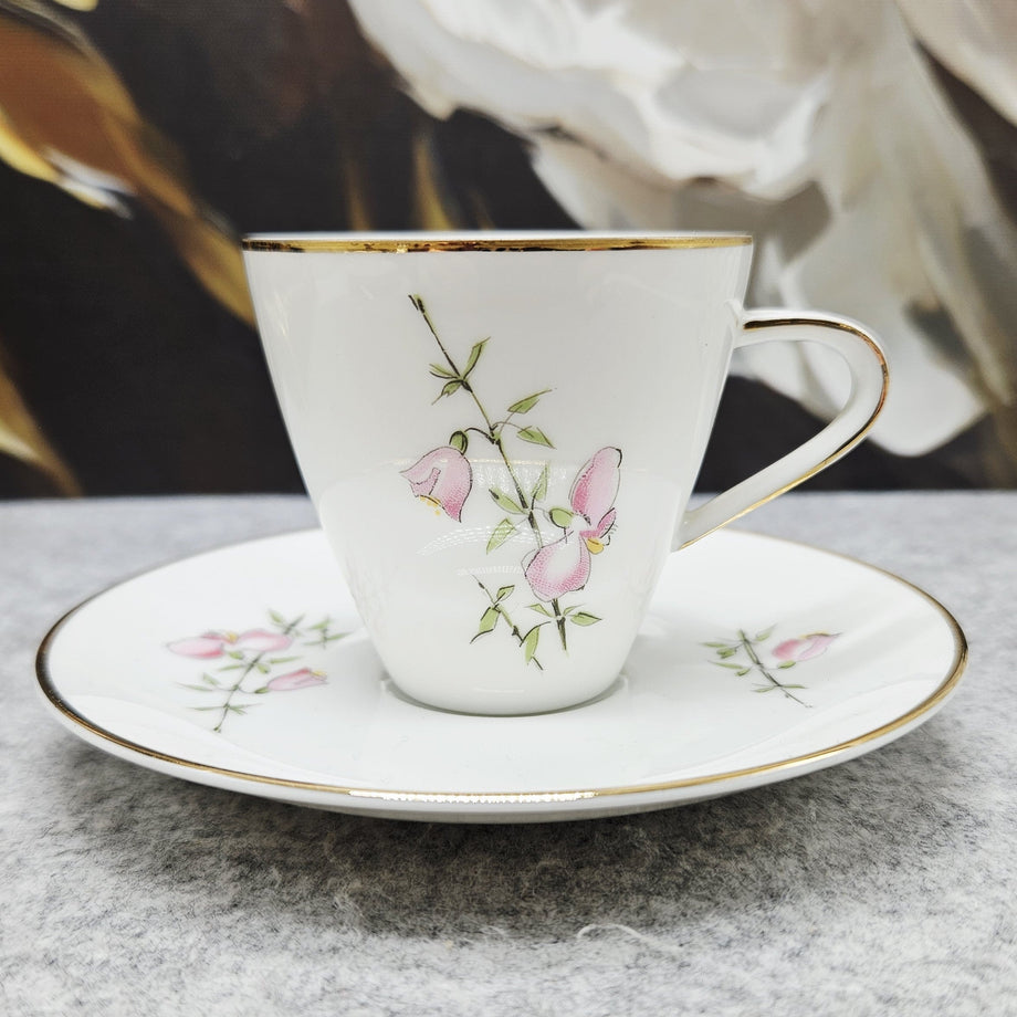 Exklusive Hutschenreuther Porzellan-Kaffeetasse (Espresso, Mokka) (80 –