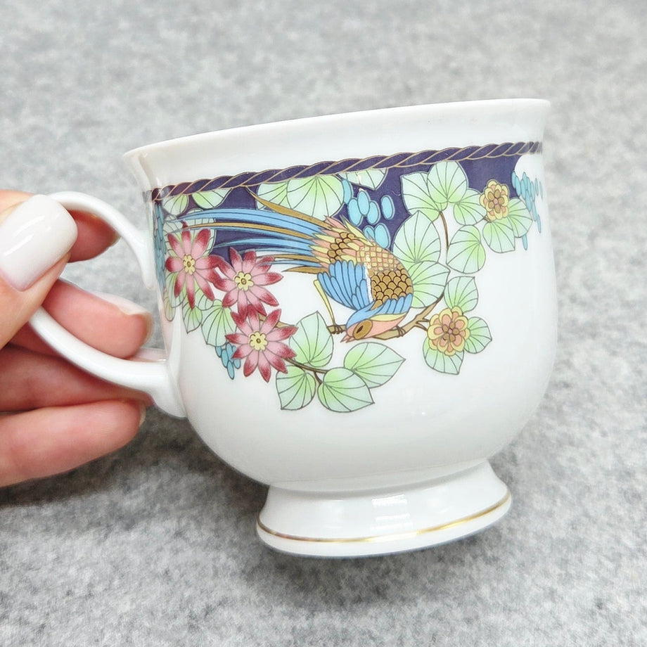 Rosenthal Classic“ Porzellantasse mit Paradiesvogel-Motiv (200 ml) –